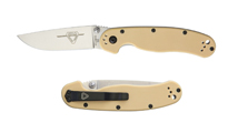 Ontario RAT 2 Linerlock D2 Desert Tan 8828DT